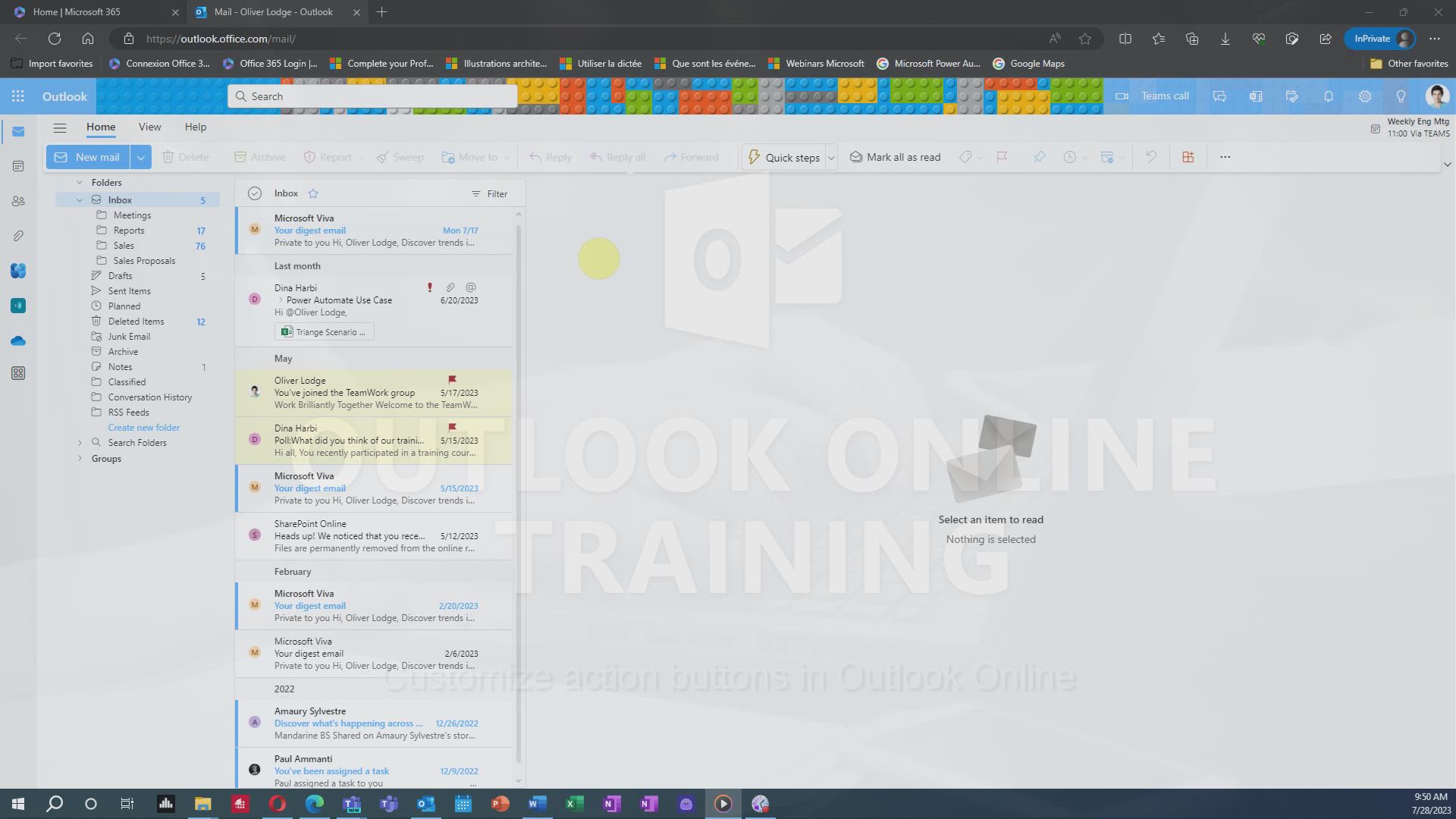Outlook Web Desktop Icon